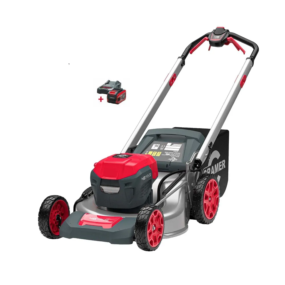 CRAMER 48V Grasmaaier 48LM51SPK4 MET BATTERIJ EN LADER
